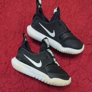 Nike Kids Black and White Shoes
